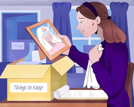 Sort while you work and don’t rush: six actions to clearing out a relative’s house when they die